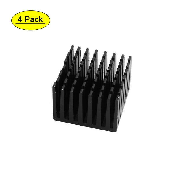 uxcell 5pcs Chipset Heatsink Heat Diffuse Cooling Fin 28mm x 28mm x 11mm uxcell 5pcs Chipset Heatsink Heat Diffuse Cooling Fin 28mm x 28mm x 11mm